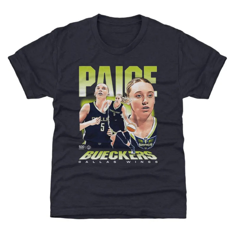 Paige Bueckers Dallas Wings Vintage WHT sold by 500 Level