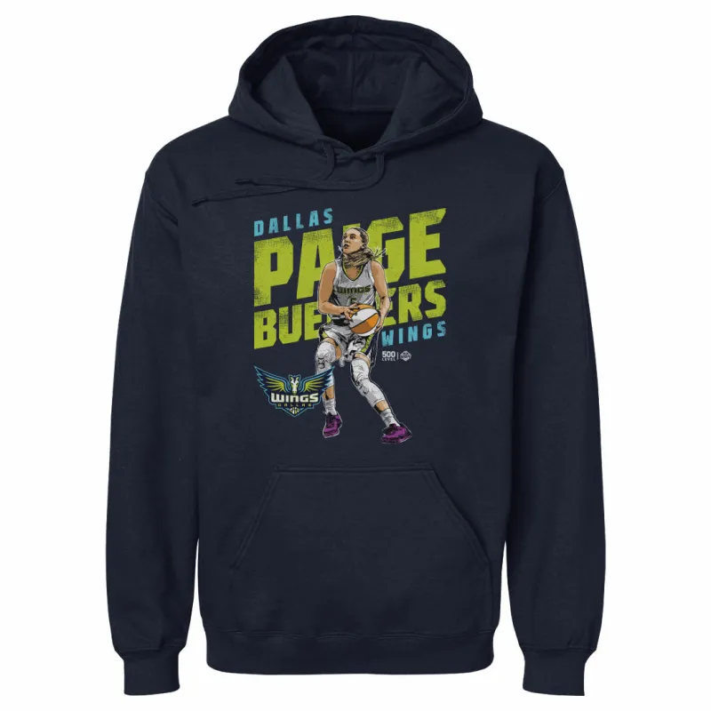 Paige Bueckers Dallas Wings Slant WHT sold by 500 Level