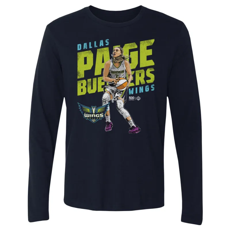 Paige Bueckers Dallas Wings Slant WHT sold by 500 Level