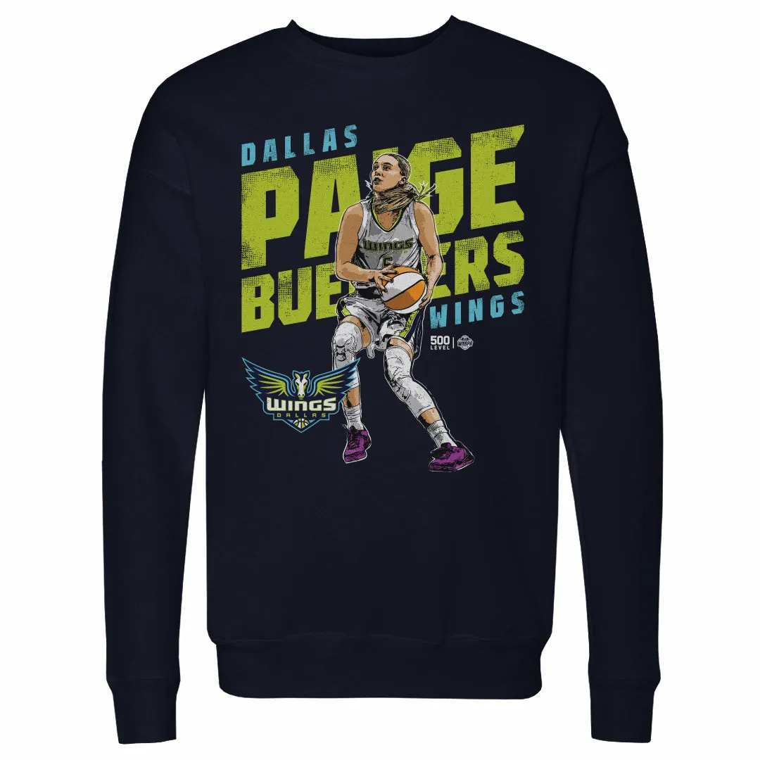 Paige Bueckers Dallas Wings Slant WHT sold by 500 Level