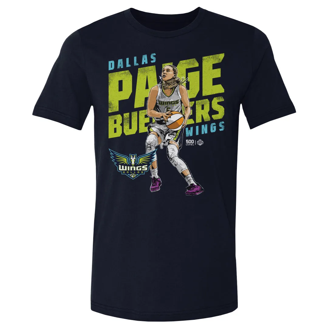 Paige Bueckers Dallas Wings Slant WHT sold by 500 Level