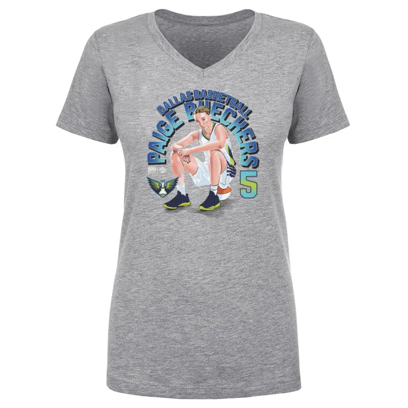 Paige Bueckers Dallas Wings Name Arc WHT sold by 500 Level