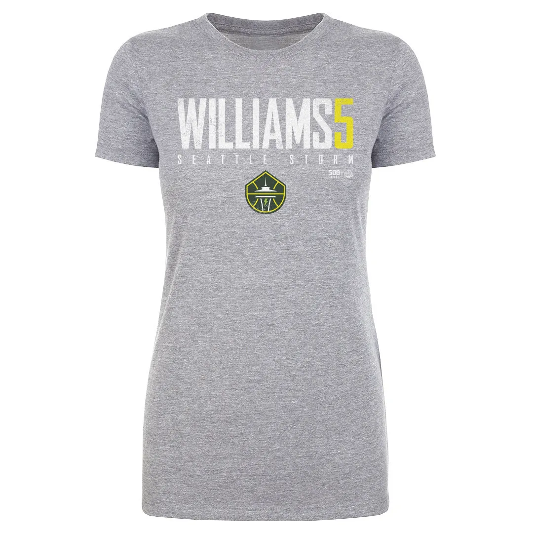 Gabby Williams Seattle Storm Elite WHT sold by 500 Level