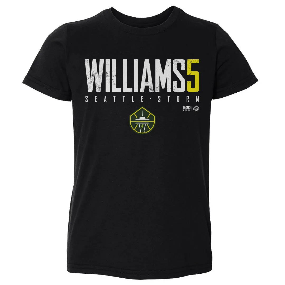 Gabby Williams Seattle Storm Elite WHT sold by 500 Level