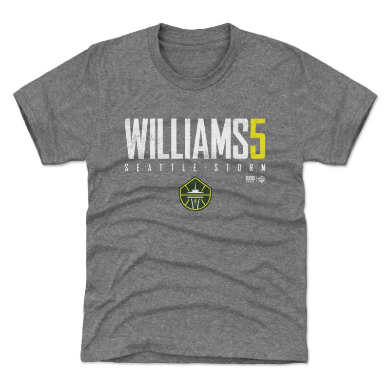 Gabby Williams Seattle Storm Elite WHT sold by 500 Level