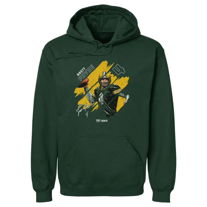 Brett Favre Green Bay Stripes WHT sold by 500 Level
