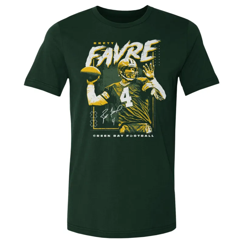 Brett Favre Green Bay Square WHT sold by 500 Level