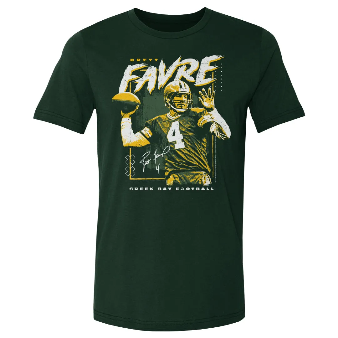 Brett Favre Green Bay Square WHT sold by 500 Level