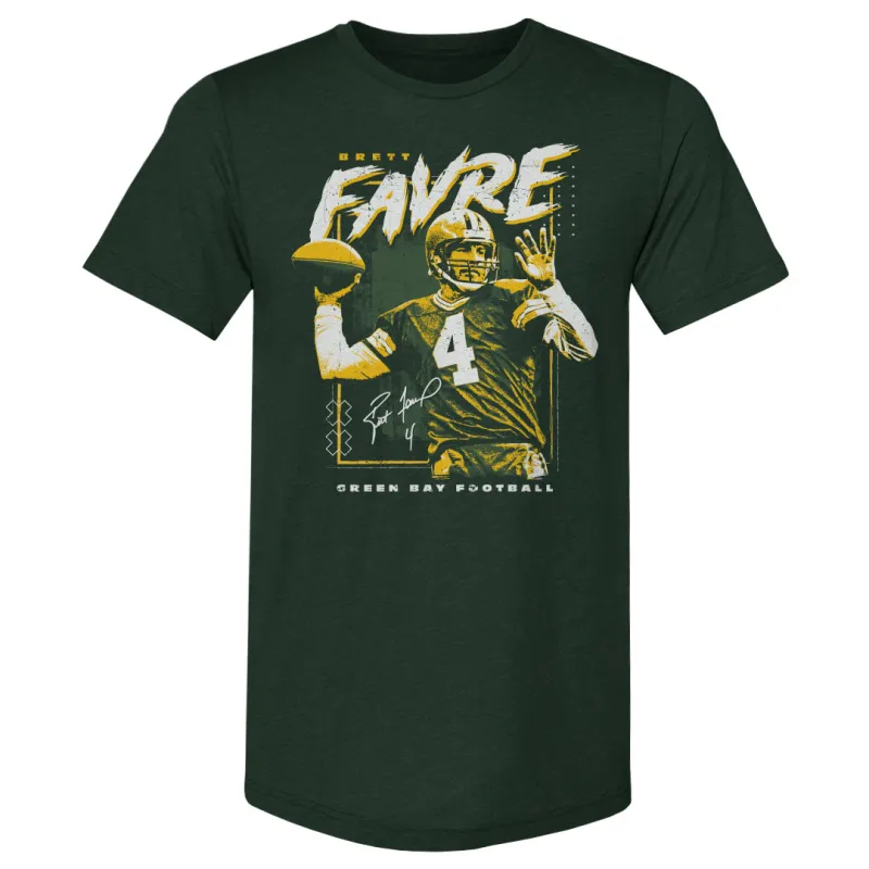 Brett Favre Green Bay Square WHT sold by 500 Level