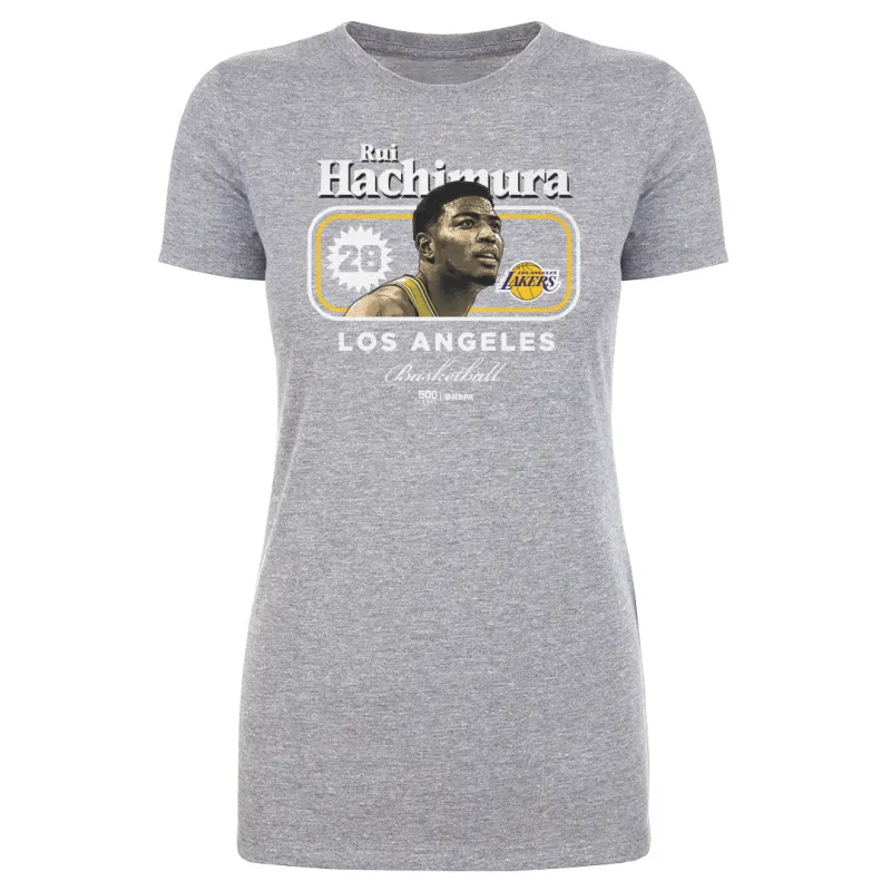 Rui Hachimura Los Angeles Lakers Cover WHT sold by 500 Level