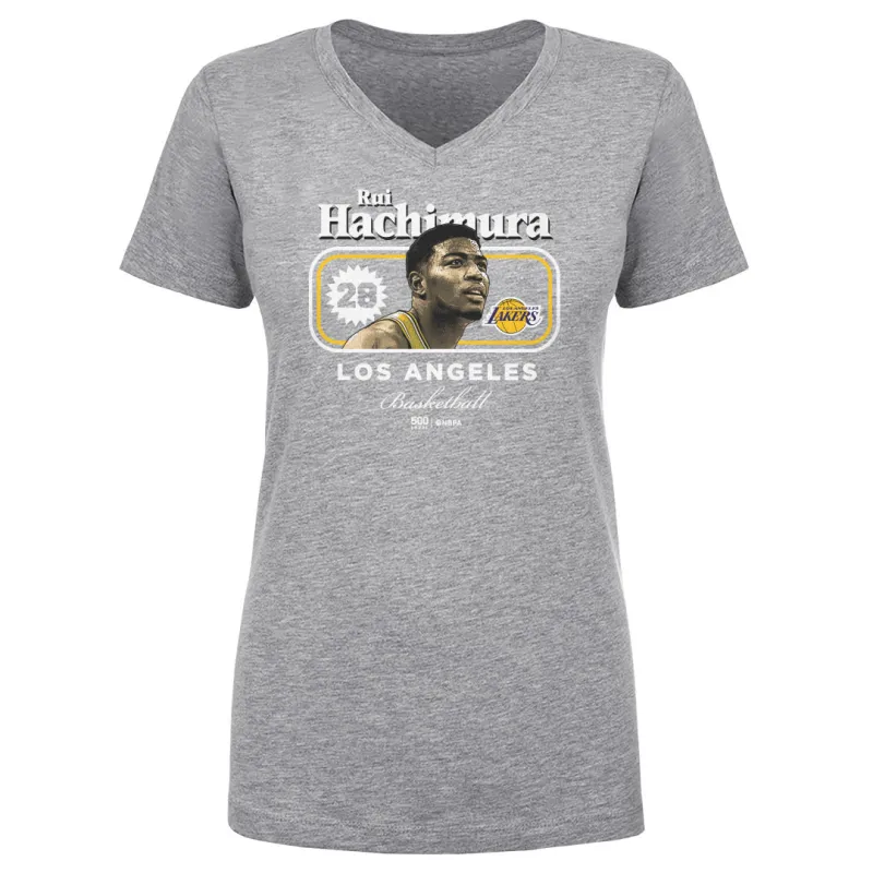 Rui Hachimura Los Angeles Lakers Cover WHT sold by 500 Level