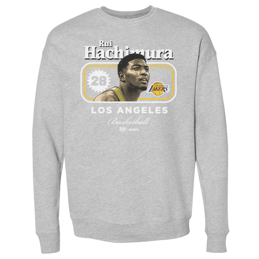 Rui Hachimura Los Angeles Lakers Cover WHT sold by 500 Level