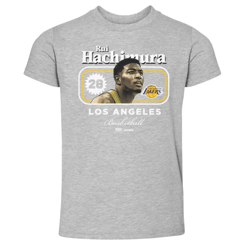 Rui Hachimura Los Angeles Lakers Cover WHT sold by 500 Level