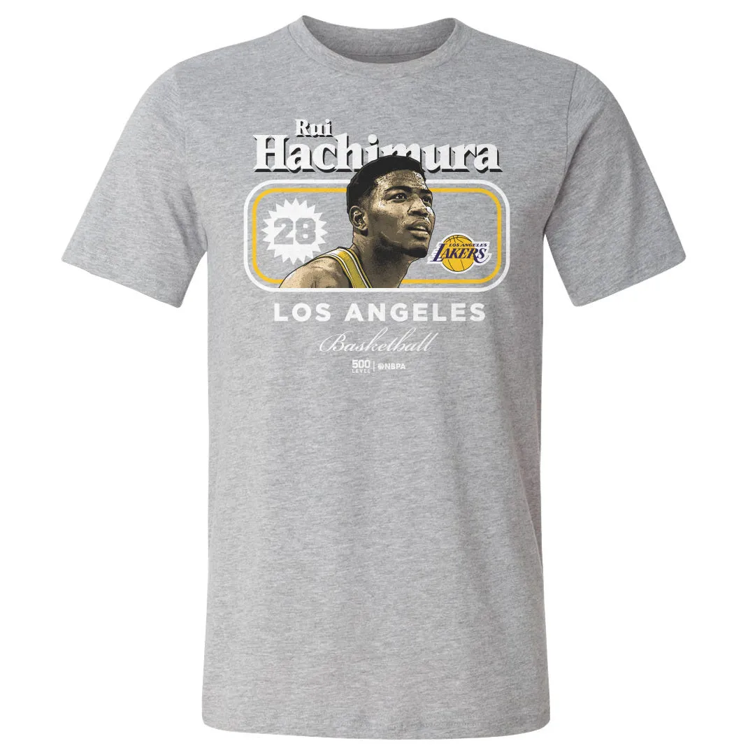 Rui Hachimura Los Angeles Lakers Cover WHT sold by 500 Level