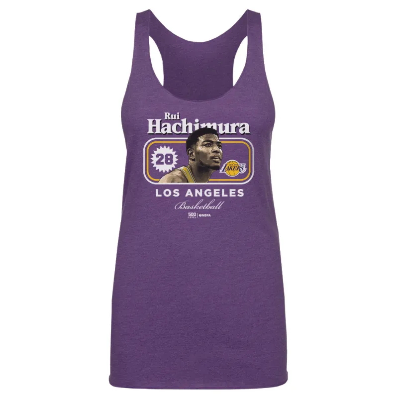 Rui Hachimura Los Angeles Lakers Cover WHT sold by 500 Level