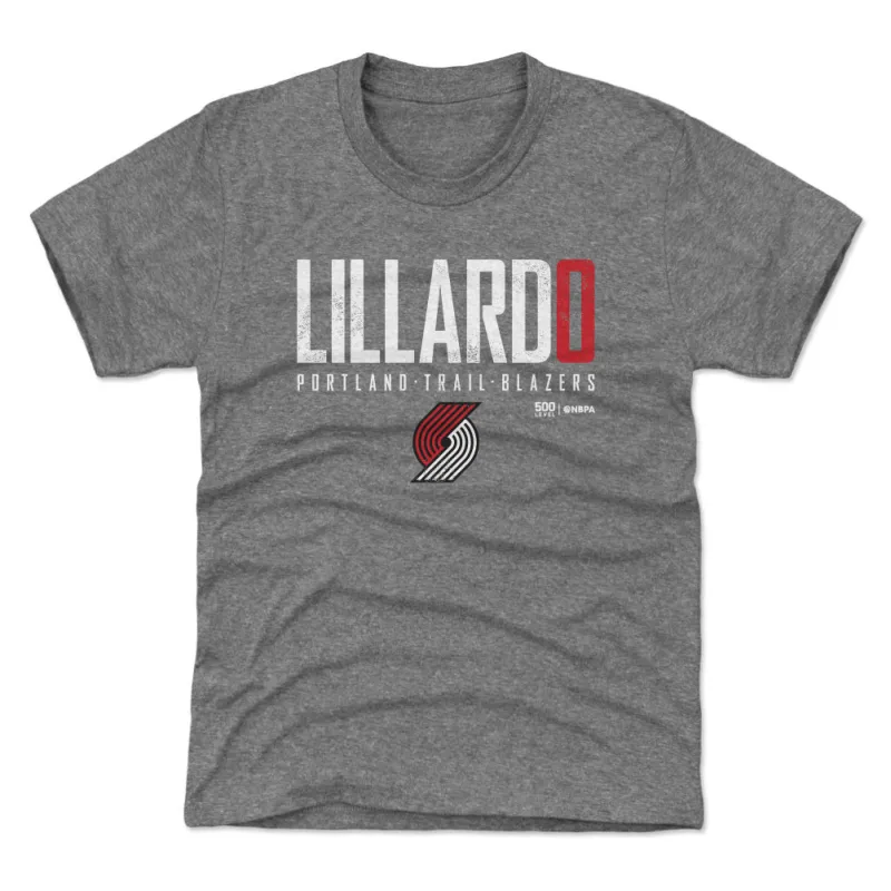 Damian Lillard Portland Trail Blazers Elite WHT sold by 500 Level
