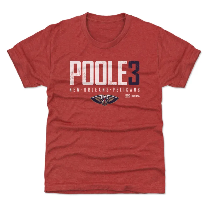 Jordan Poole New Orleans Pelicans Elite WHT sold by 500 Level