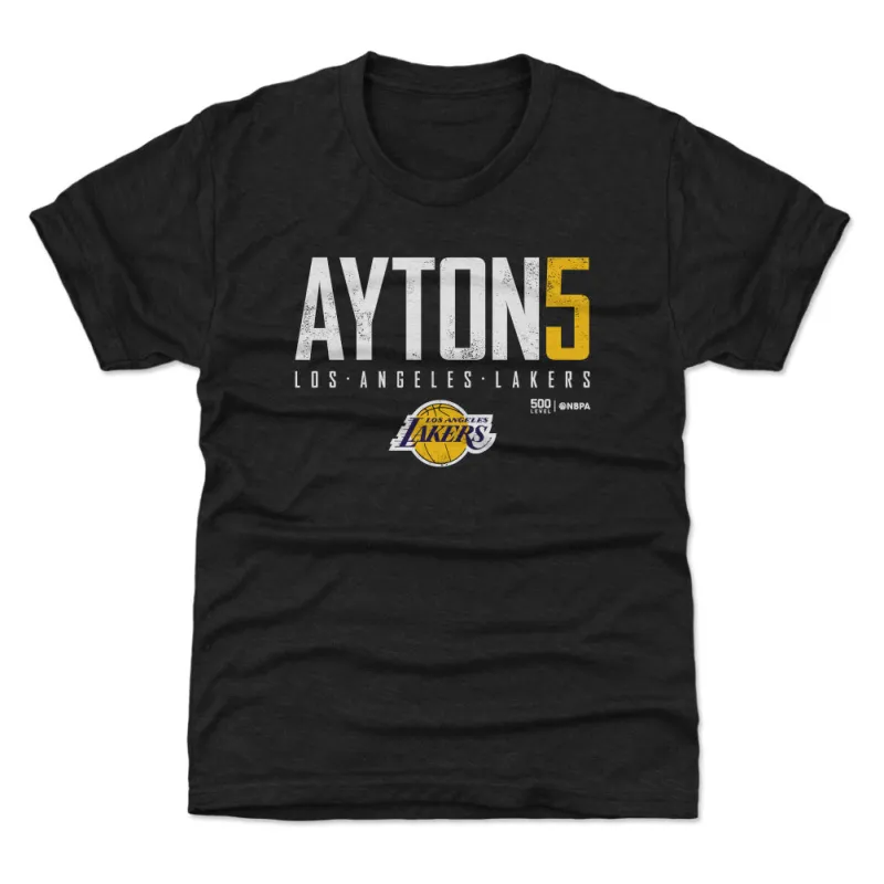 Deandre Ayton Los Angeles Lakers Elite WHT sold by 500 Level