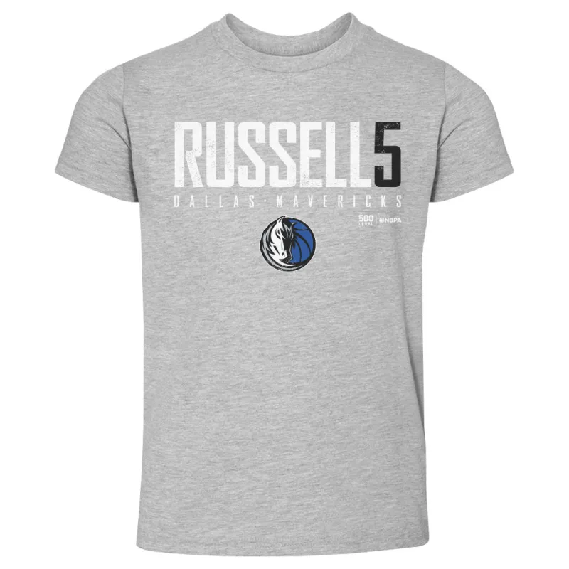 D'Angelo Russell Dallas Mavericks Elite WHT sold by 500 Level