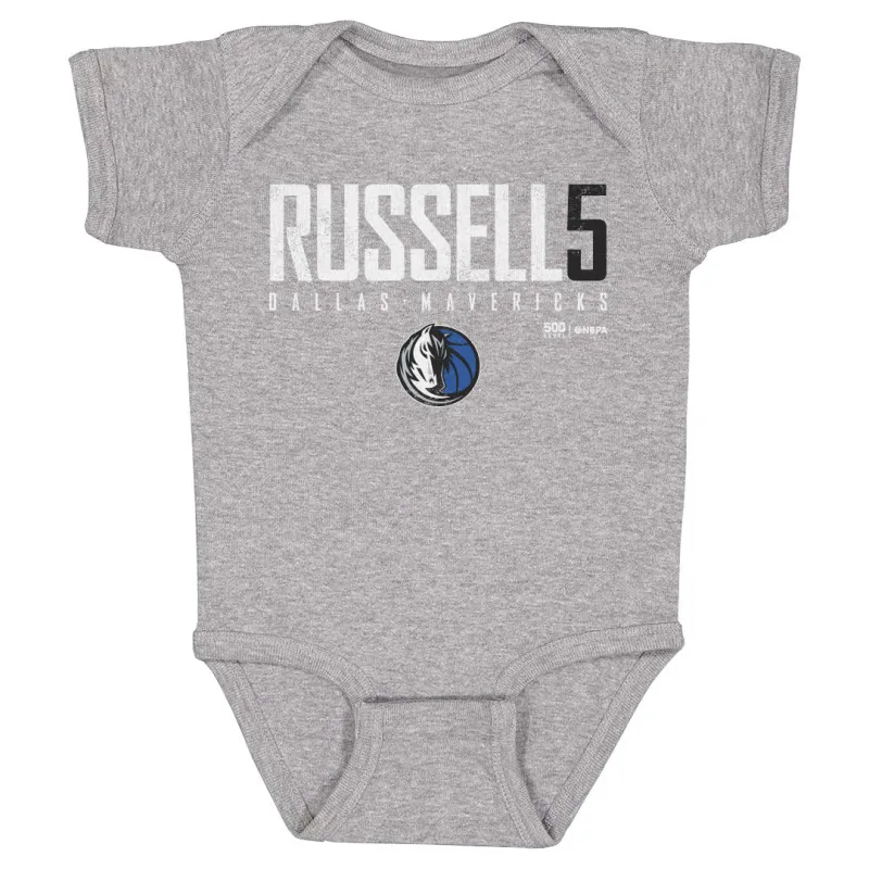 D'Angelo Russell Dallas Mavericks Elite WHT sold by 500 Level