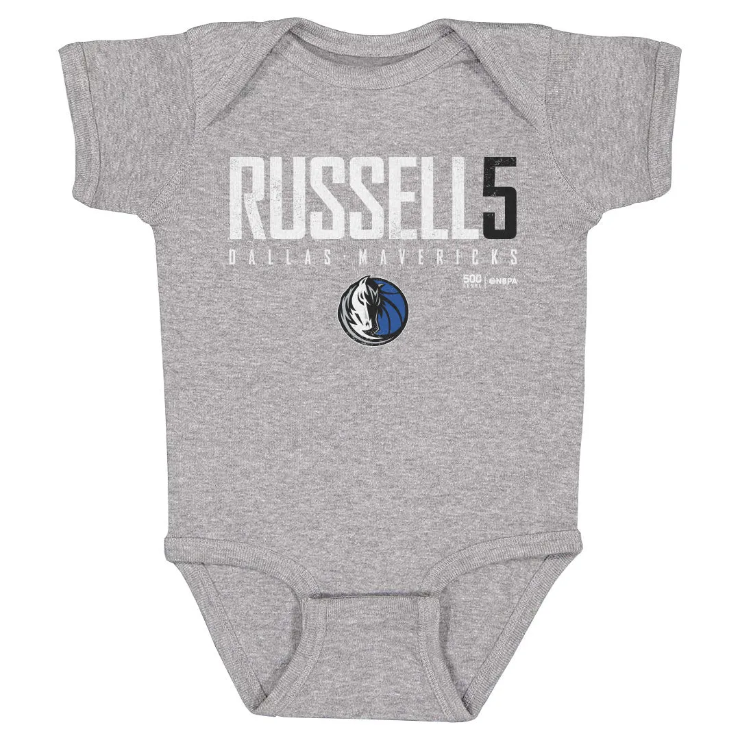 D'Angelo Russell Dallas Mavericks Elite WHT sold by 500 Level