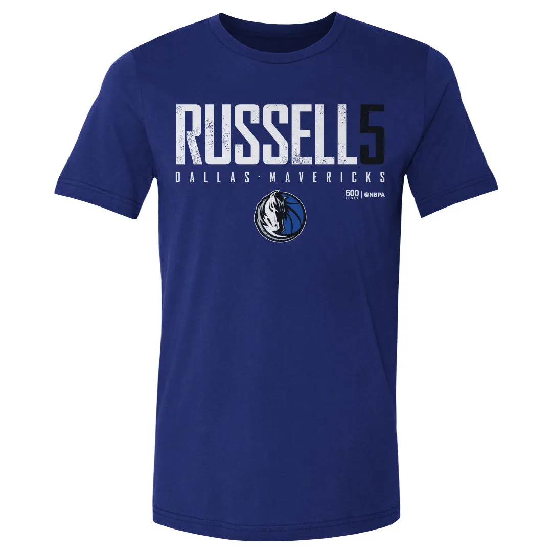 D'Angelo Russell Dallas Mavericks Elite WHT sold by 500 Level