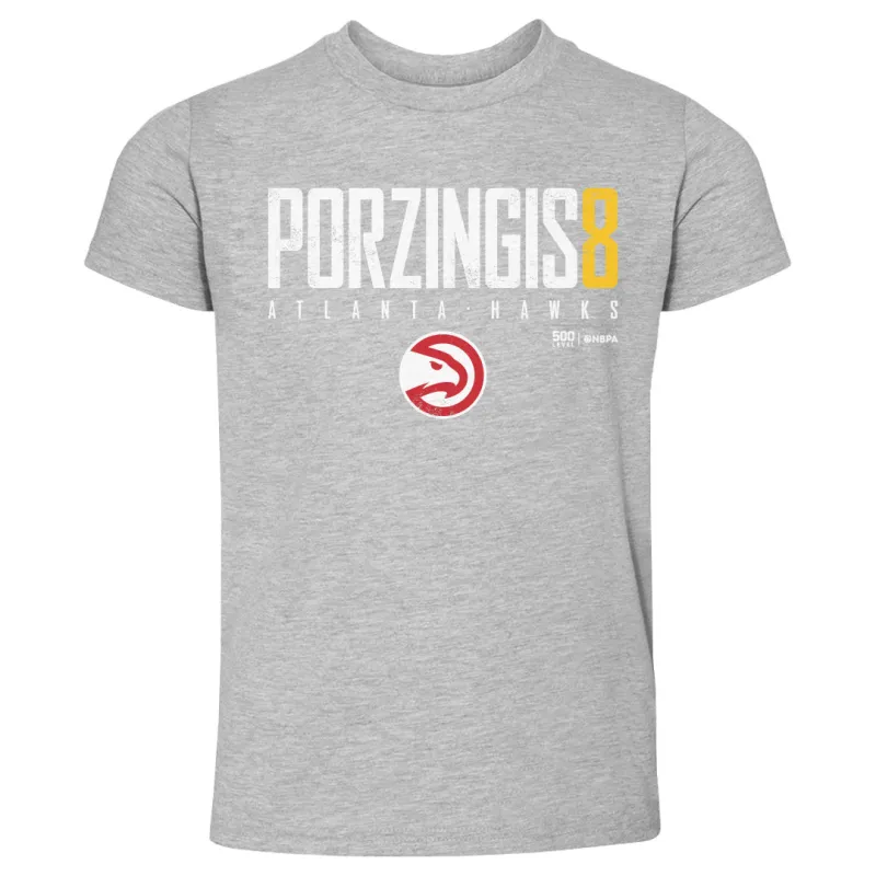 Kristaps Porzingis Atlanta Hawks Elite WHT sold by 500 Level