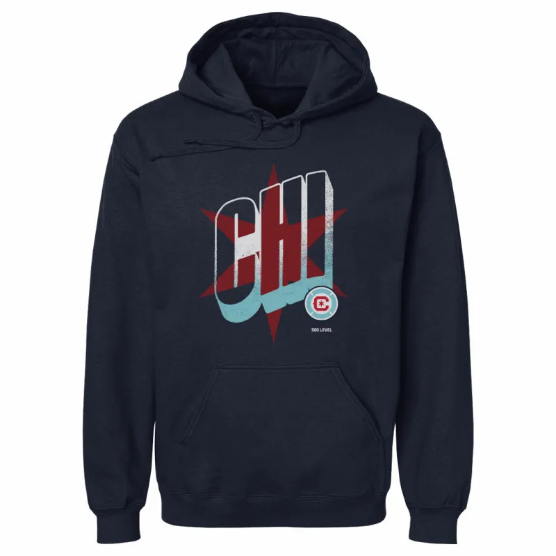 Chicago Fire FC Wave Bold WHT sold by 500 Level