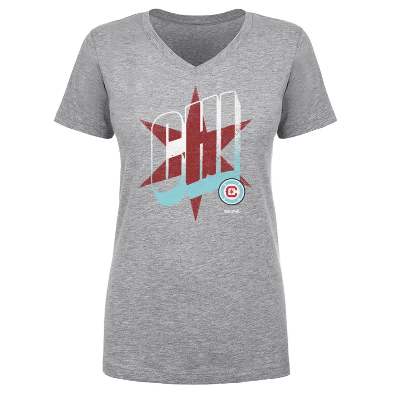 Chicago Fire FC Wave Bold WHT sold by 500 Level