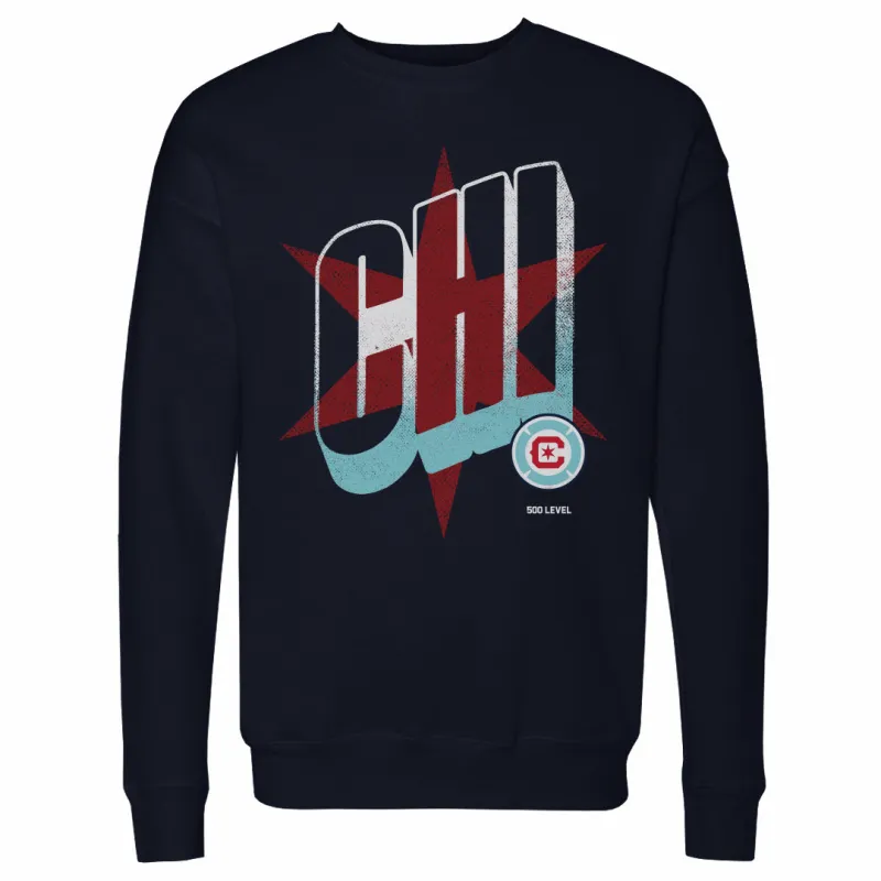 Chicago Fire FC Wave Bold WHT made by 500 Level