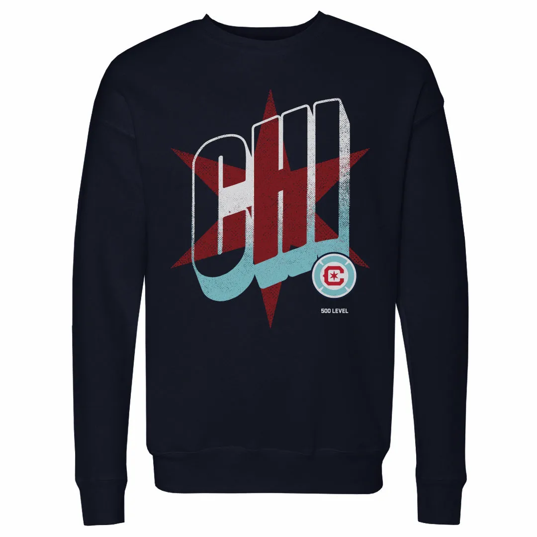 Chicago Fire FC Wave Bold WHT sold by 500 Level