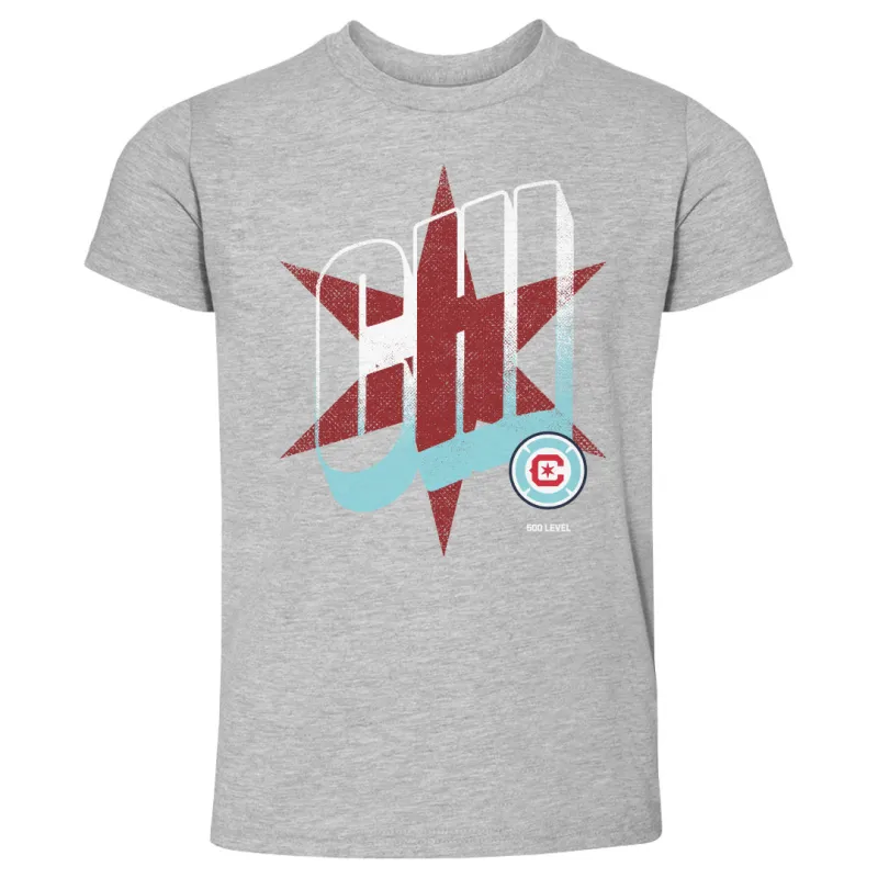 Chicago Fire FC Wave Bold WHT sold by 500 Level