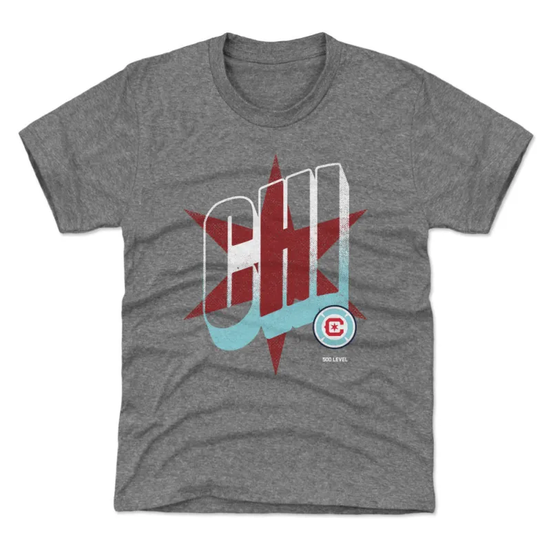 Chicago Fire FC Wave Bold WHT sold by 500 Level