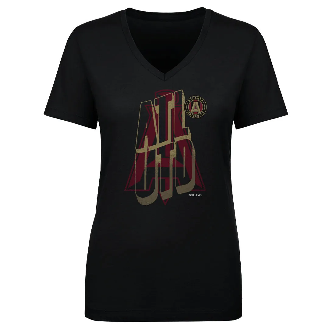 Atlanta United FC Wave Bold WHT sold by 500 Level