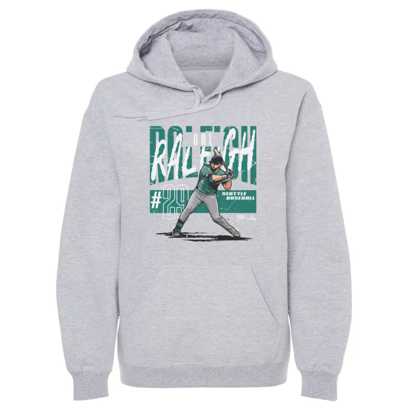 Cal Raleigh Seattle Player Name WHT sold by 500 Level