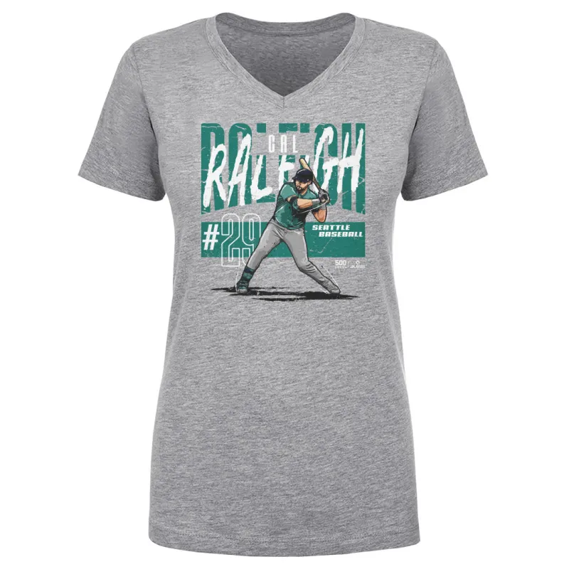 Cal Raleigh Seattle Player Name WHT sold by 500 Level