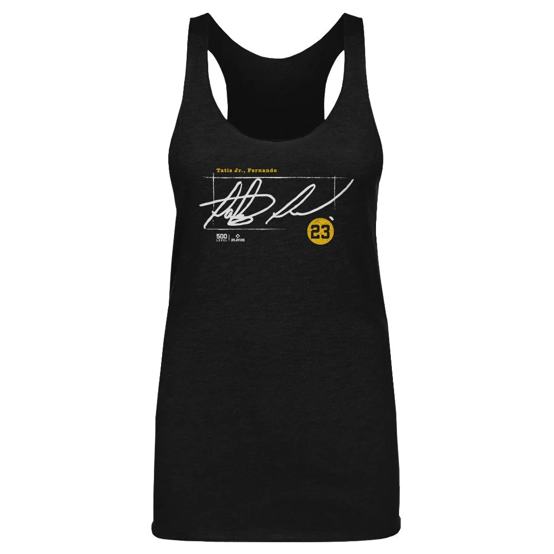 Fernando Tatis Jr. San Diego Signature WHT sold by 500 Level