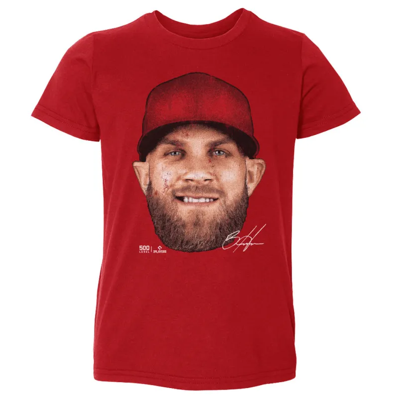Bryce Harper Philadelphia Vintage Heads WHT sold by 500 Level