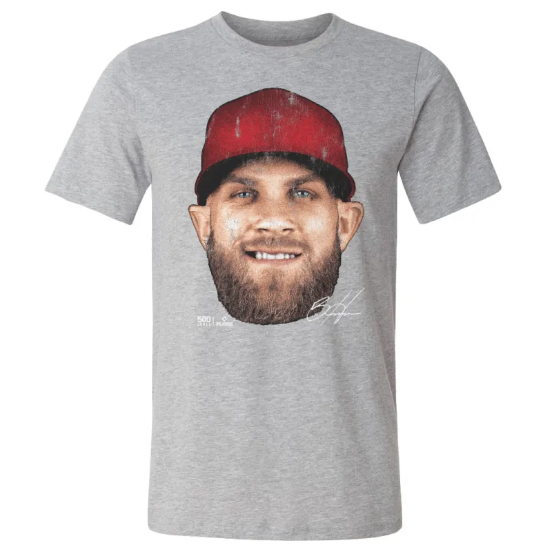 Bryce Harper Philadelphia Vintage Heads WHT sold by 500 Level