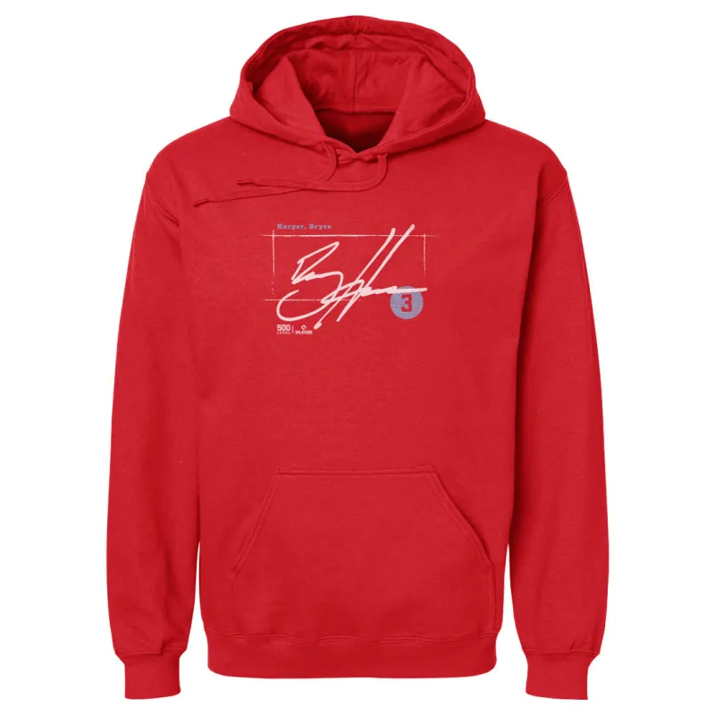 Bryce Harper Philadelphia Signature WHT sold by 500 Level