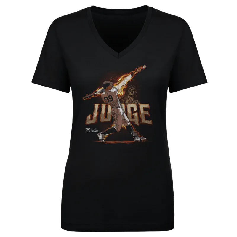 Aaron Judge New York Y Fire WHT sold by 500 Level