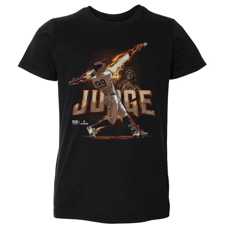 Aaron Judge New York Y Fire WHT sold by 500 Level