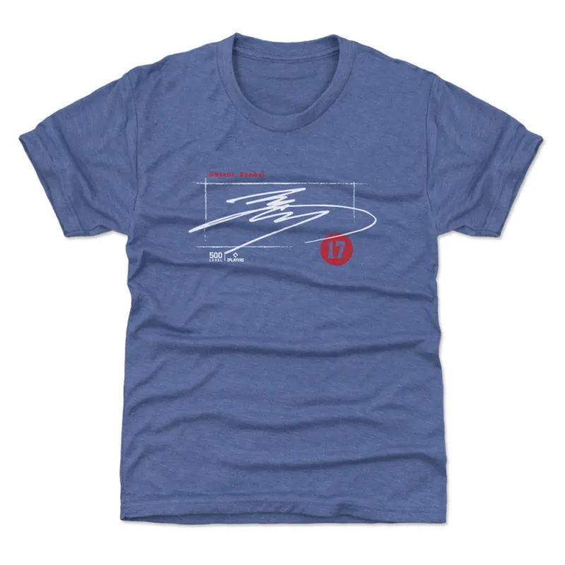 Shohei Ohtani Los Angeles D Signature WHT sold by 500 Level