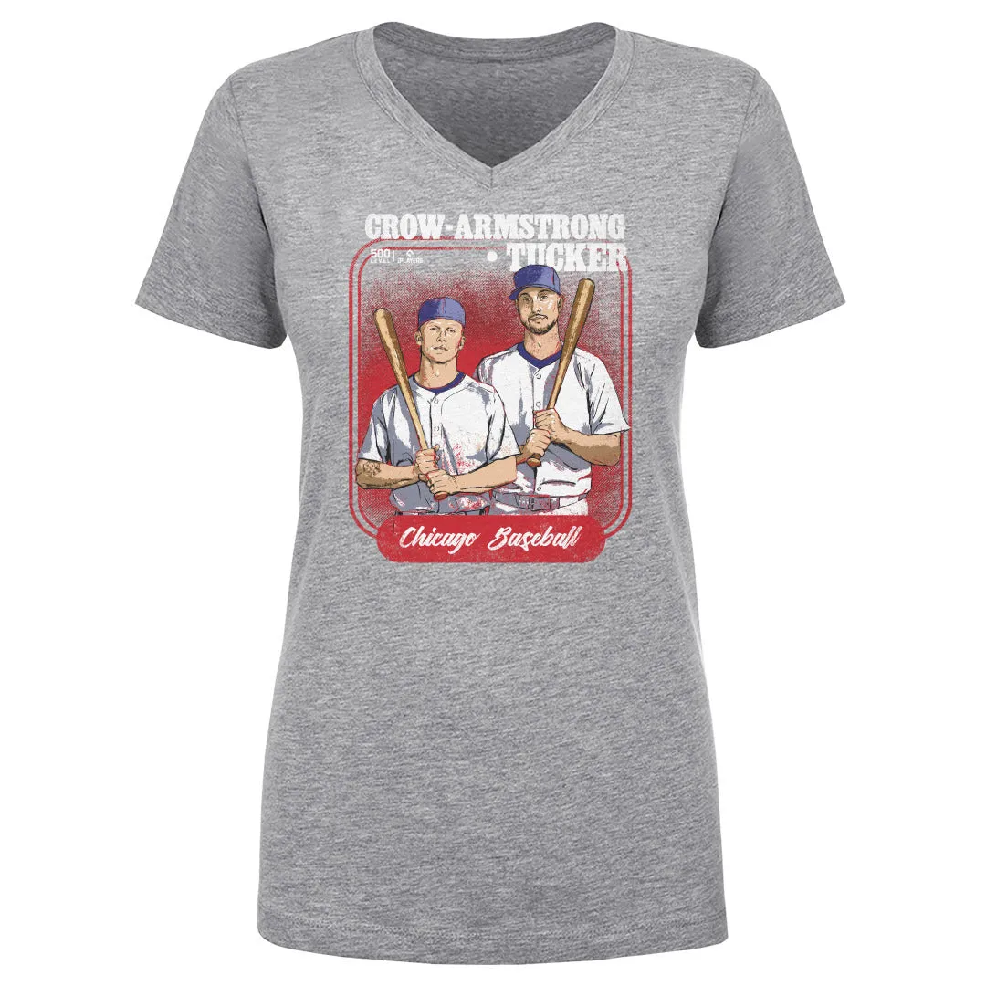 Kyle Tucker & Pete Crow-Armstrong Chicago C Step Brothers WHT sold by 500 Level