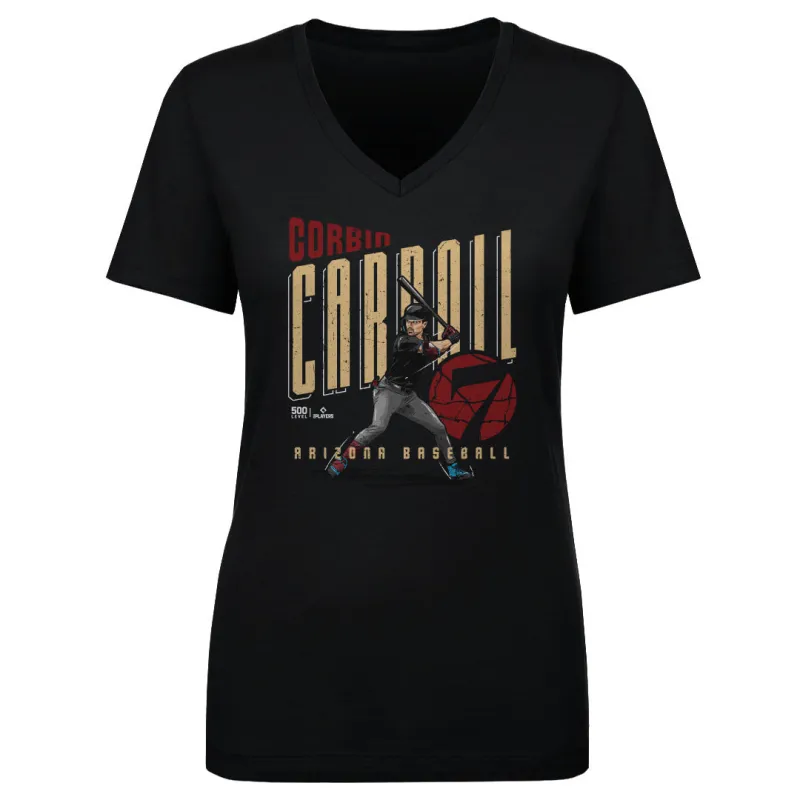 Corbin Carroll Arizona Player Name WHT sold by 500 Level