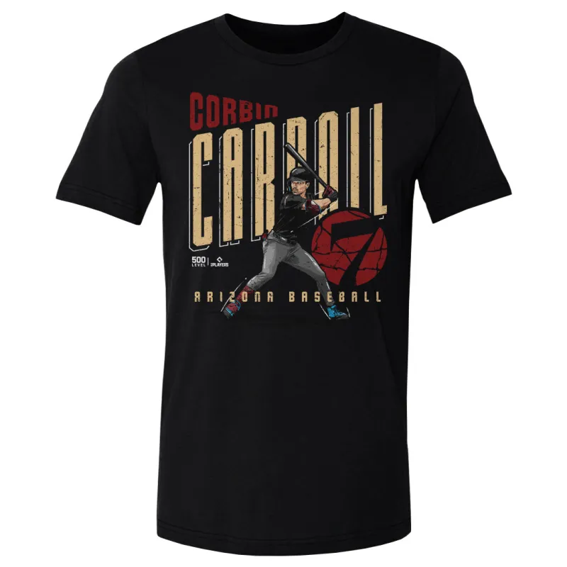 Corbin Carroll Arizona Player Name WHT sold by 500 Level