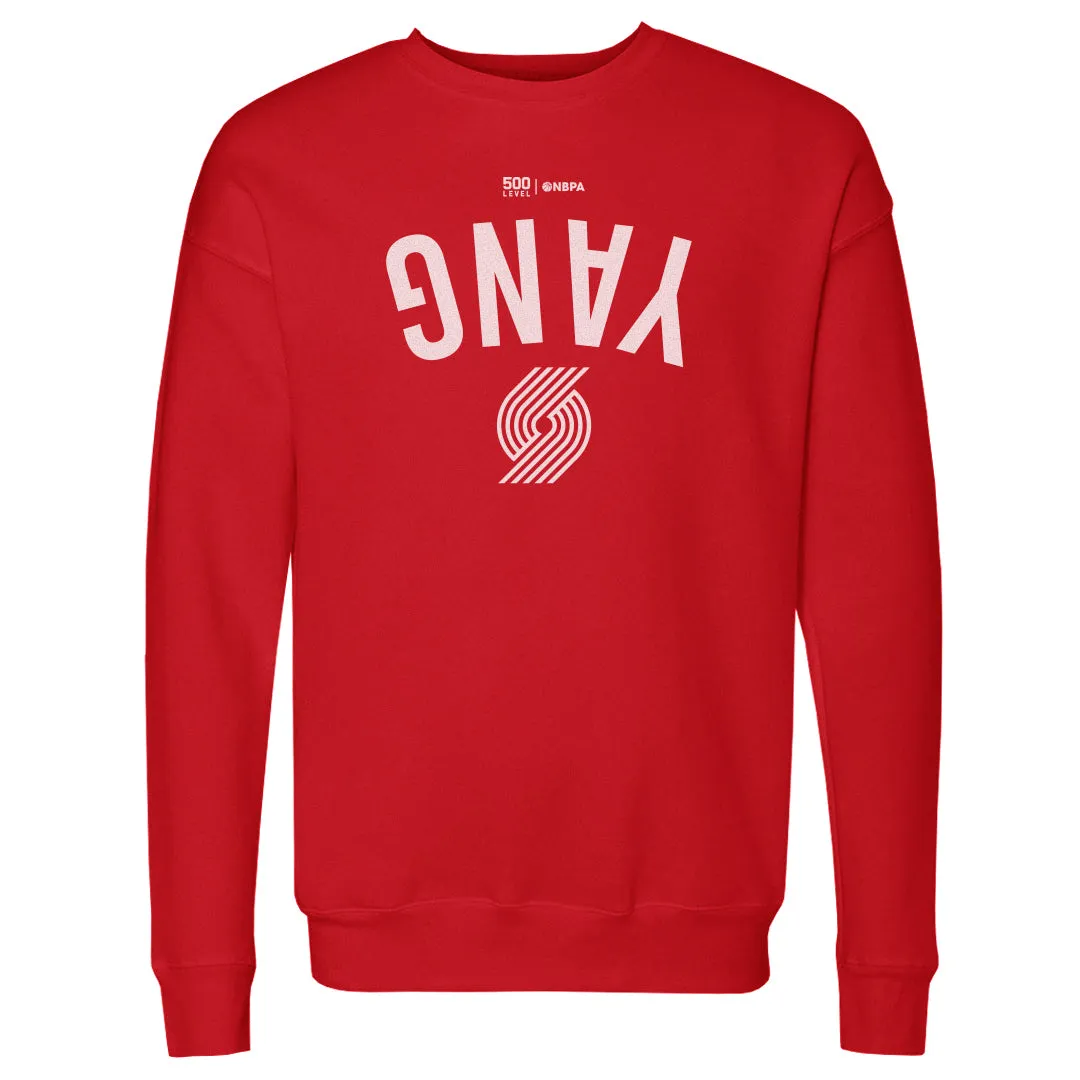 Yang Hansen Portland Trail Blazers Invert WHT sold by 500 Level product image thumbnail 2