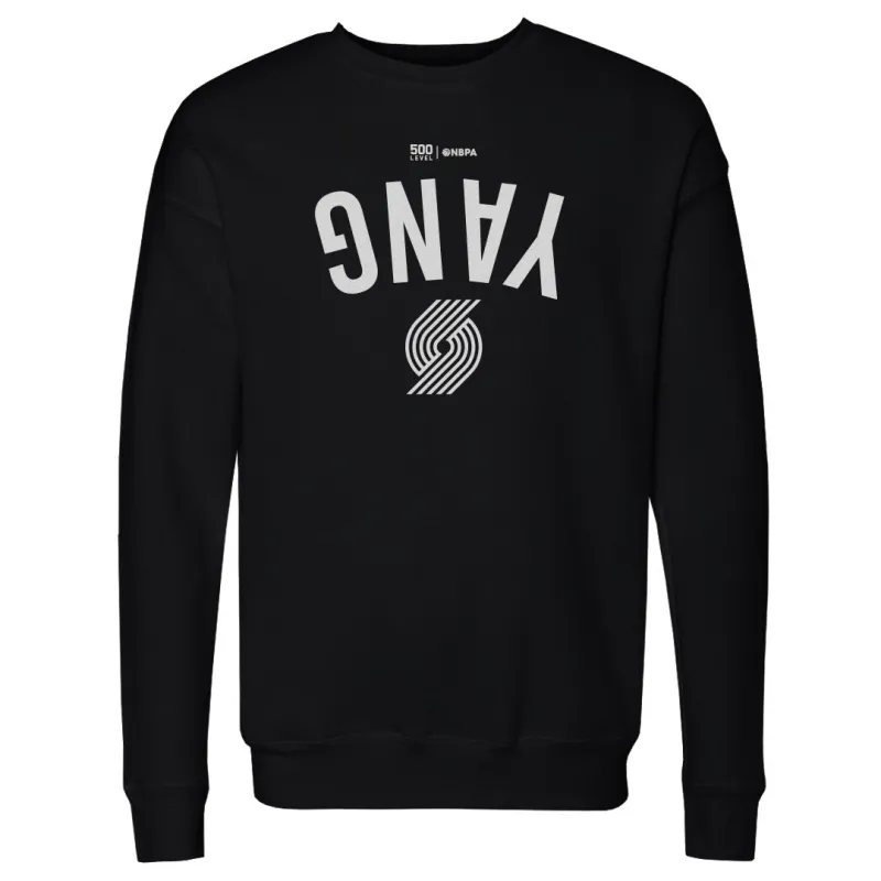 Yang Hansen Portland Trail Blazers Invert WHT sold by 500 Level
