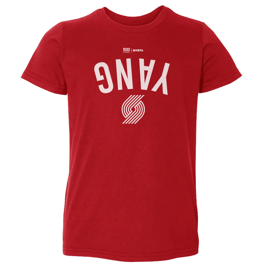 Yang Hansen Portland Trail Blazers Invert WHT sold by 500 Level product image thumbnail 2