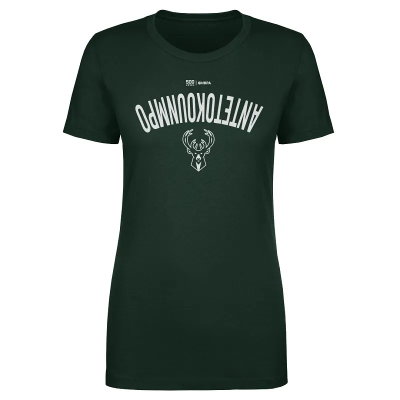 Giannis Antetokounmpo Milwaukee Bucks Invert WHT sold by 500 Level